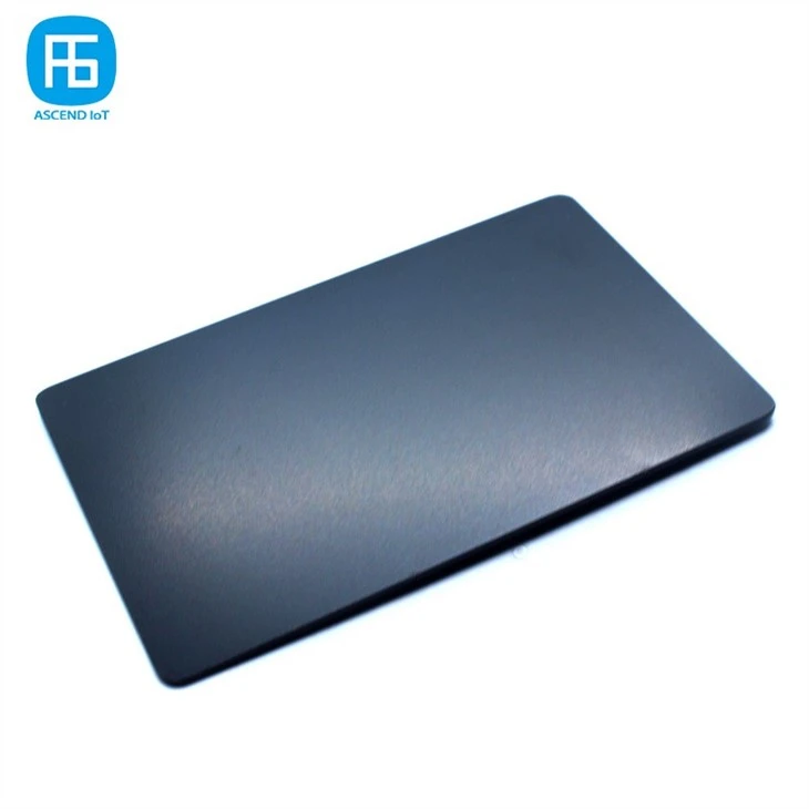 Black Matte Metal NFC Business Card